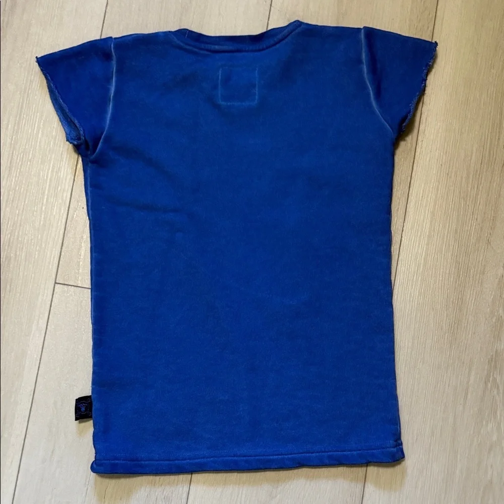 Nununu Kids Blue Short Sleeve Tee Size 4-5Y Boys